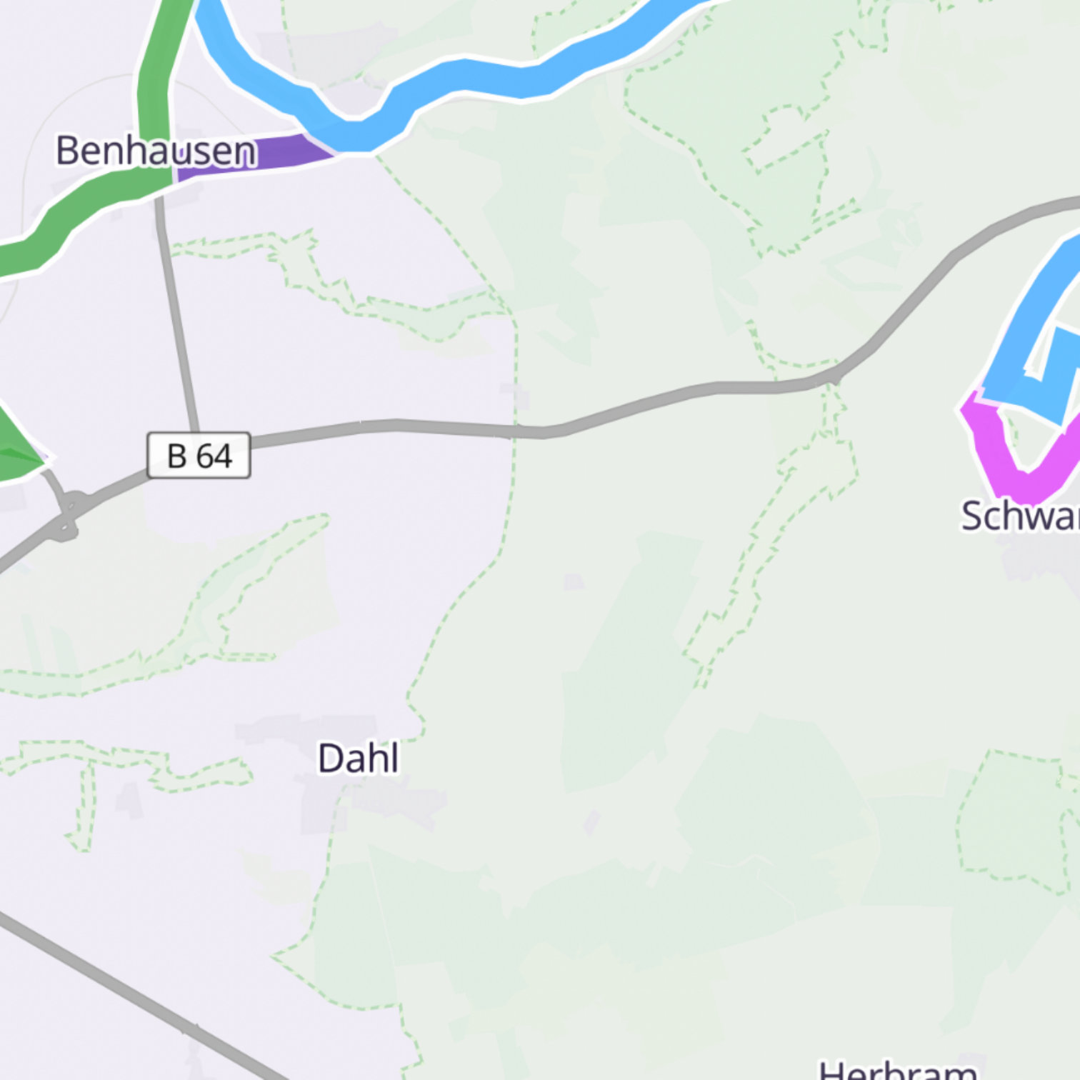 Map itinerary