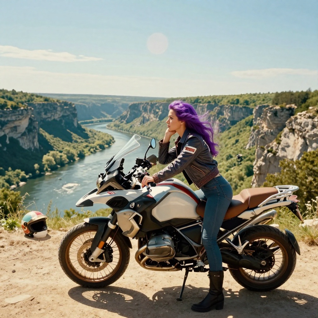 Échappée moto Gorges du Lot et Célé