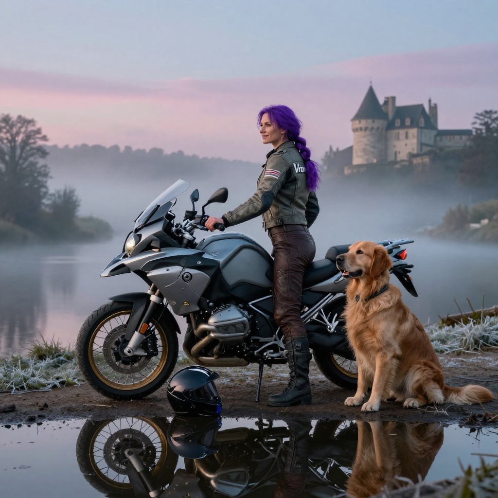 Le Val de Loire Canin à Moto
