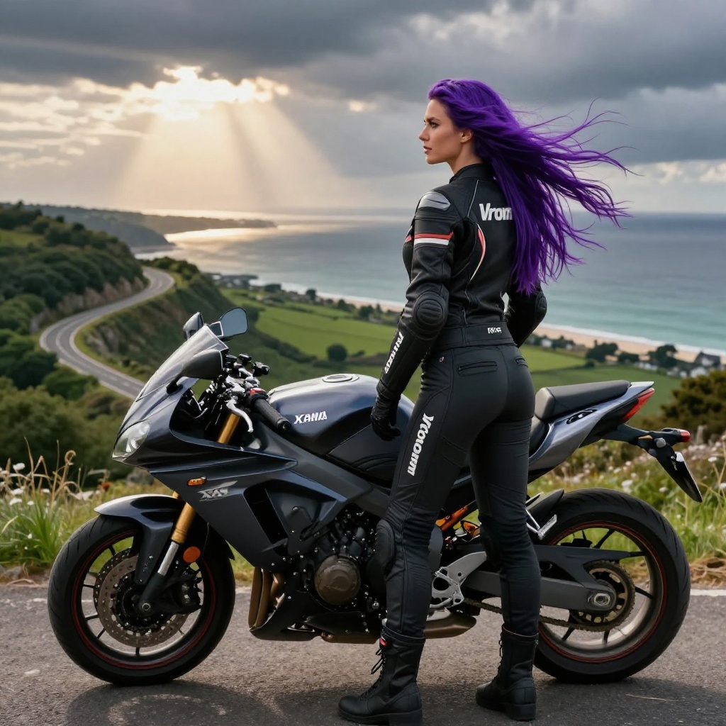 De l'Atlantique aux Terres Bretonnes à Moto
