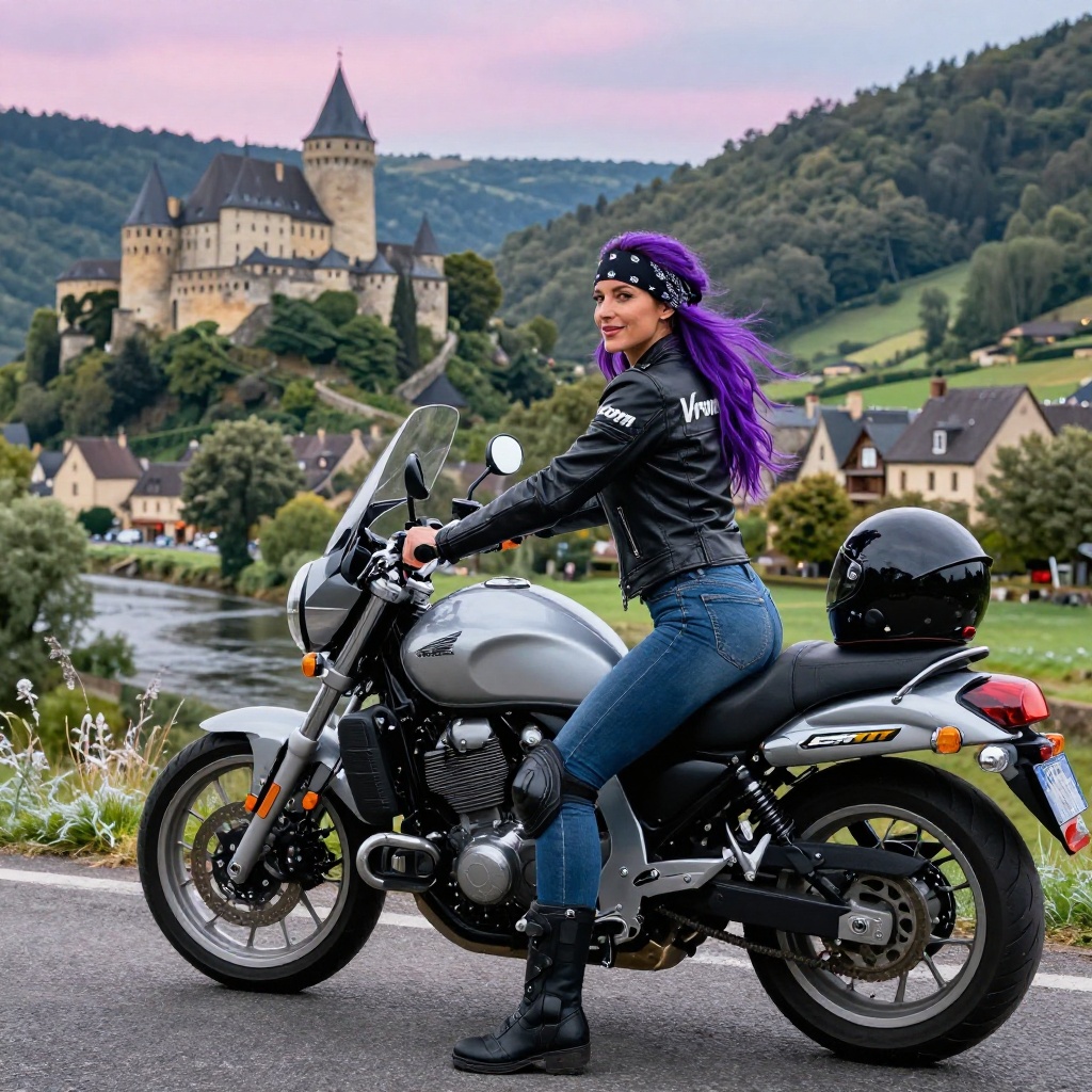 Villages et Châteaux de Dordogne à Moto