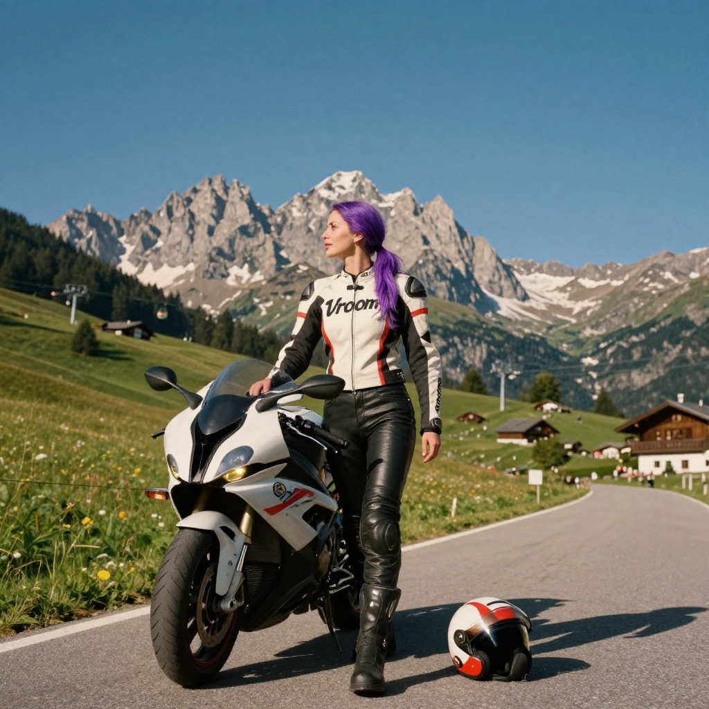 Sur les routes d'été des géants alpins