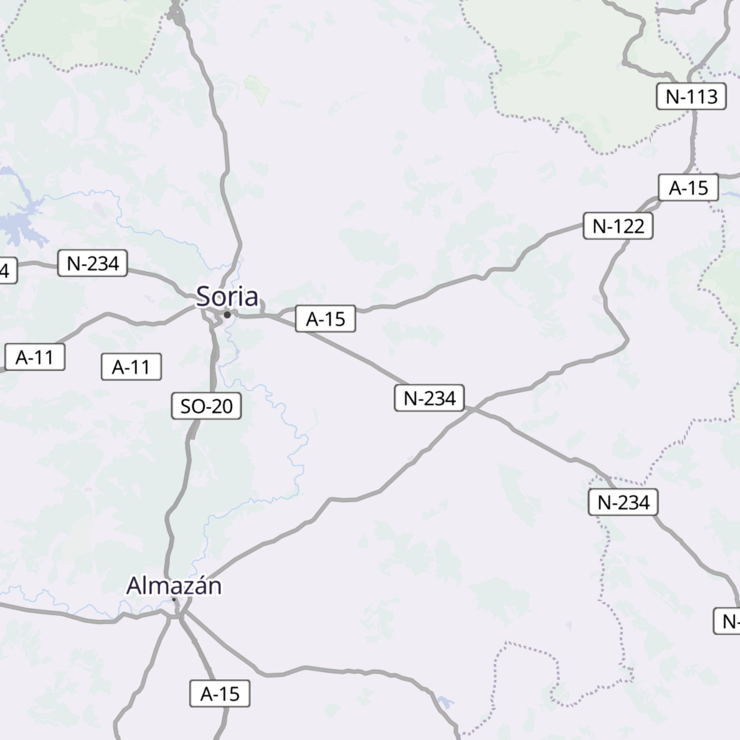 Map itinerary