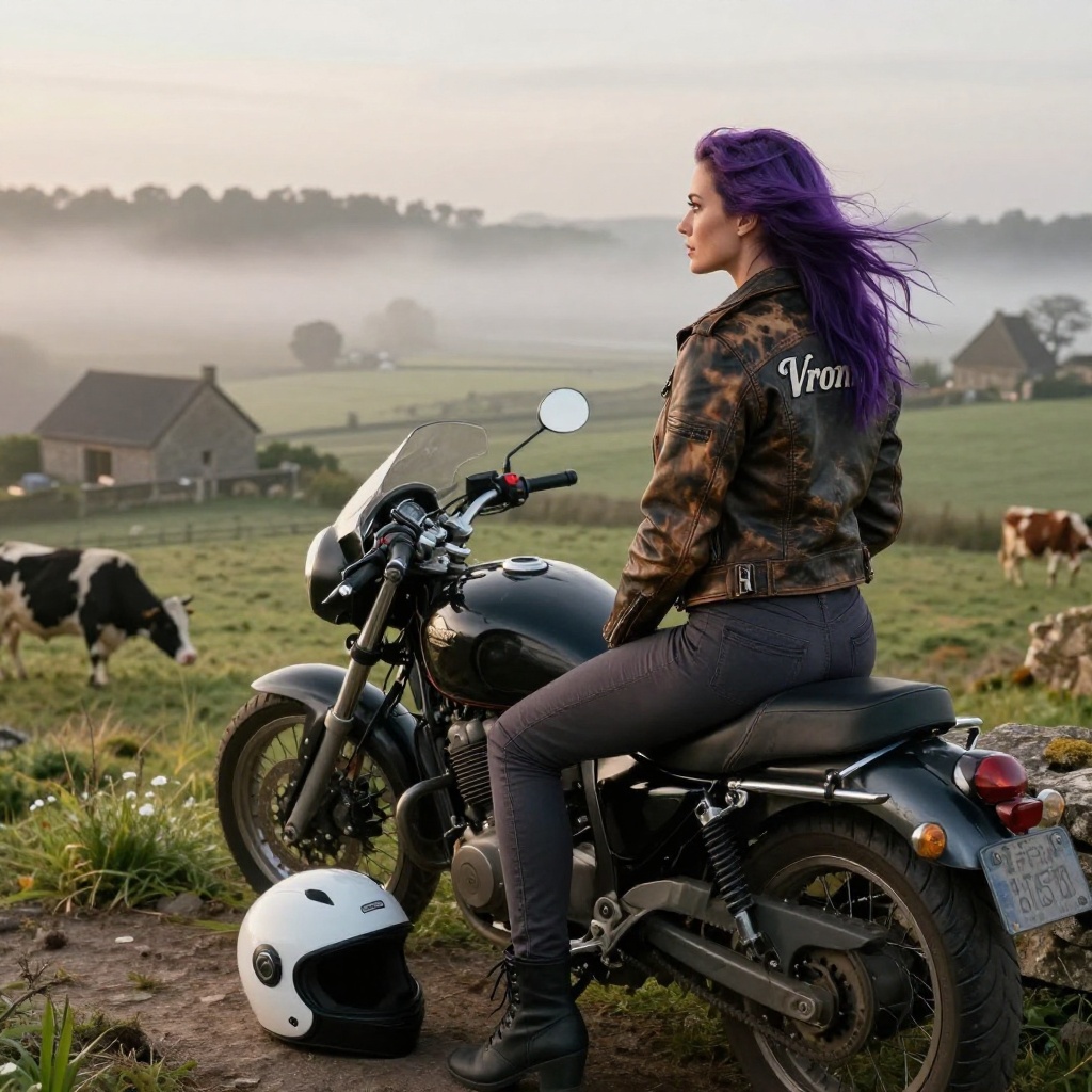 Route des Fromages de Normandie à Moto