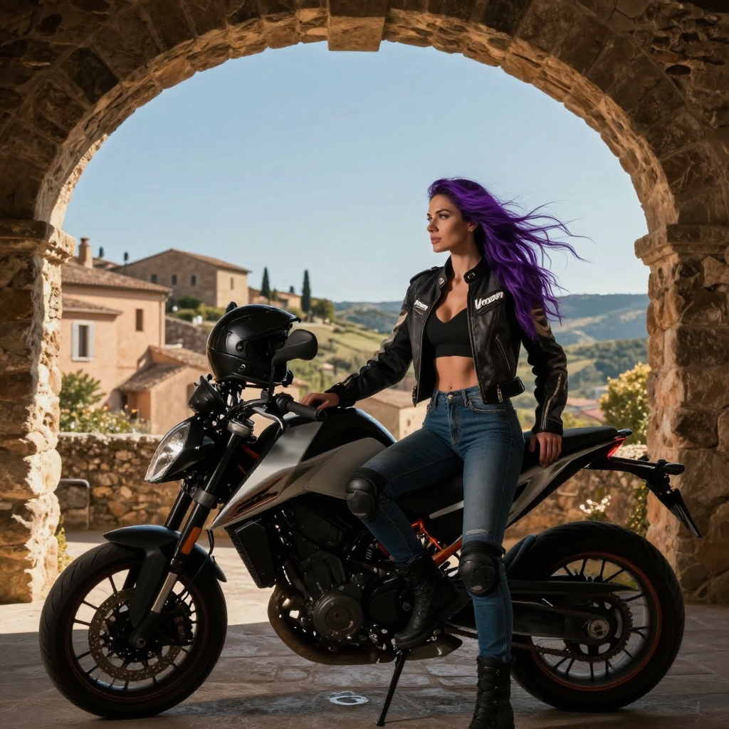 Les ocres et villages du Luberon à moto