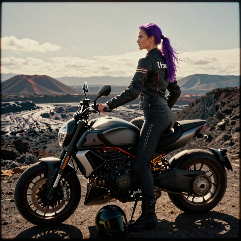 Éruption Volcanique: Au Cœur de l'Auvergne à Moto