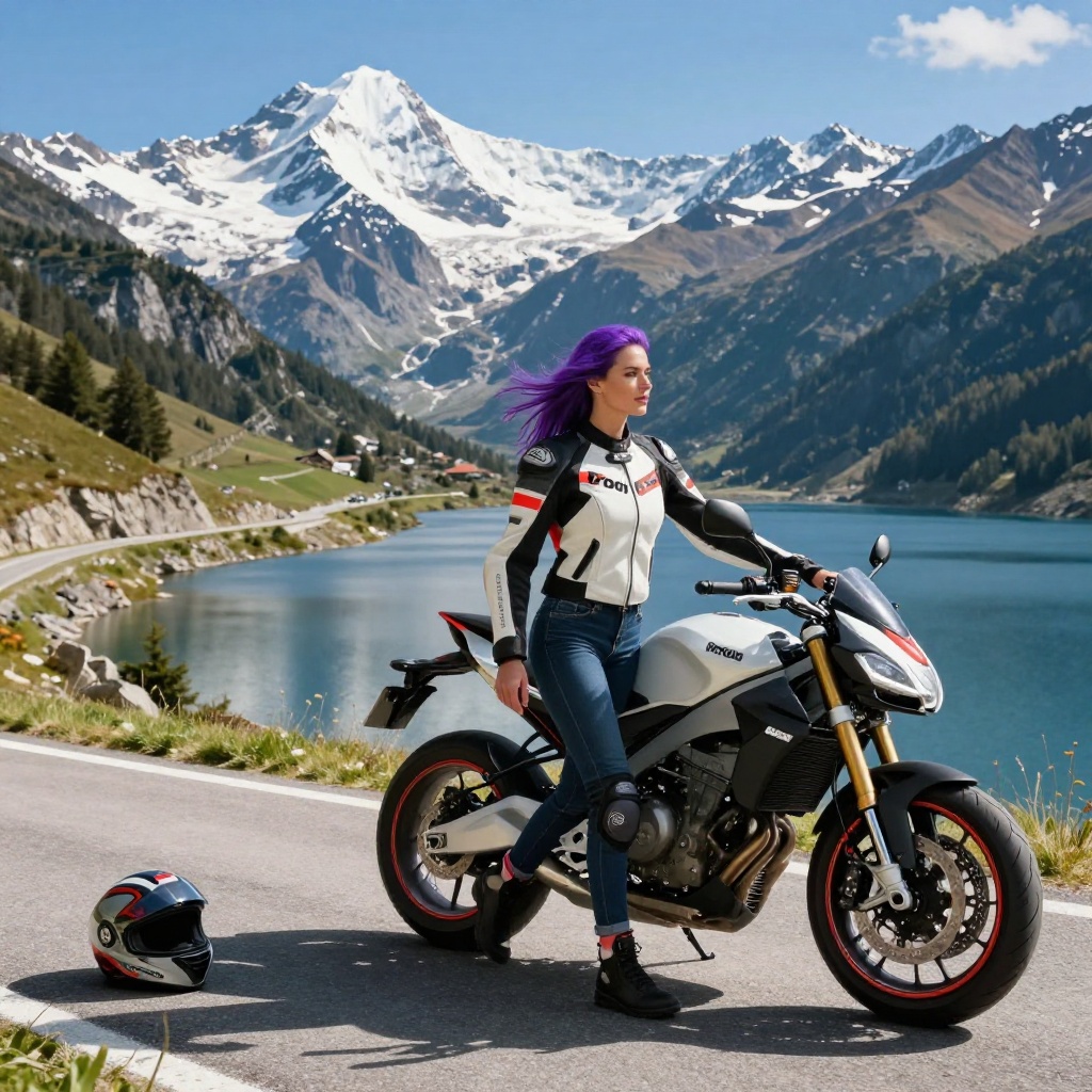 Les Cols et Lacs des Alpes à Moto