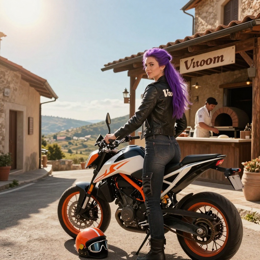 Les Pizzas des Alpes-Maritimes à Moto