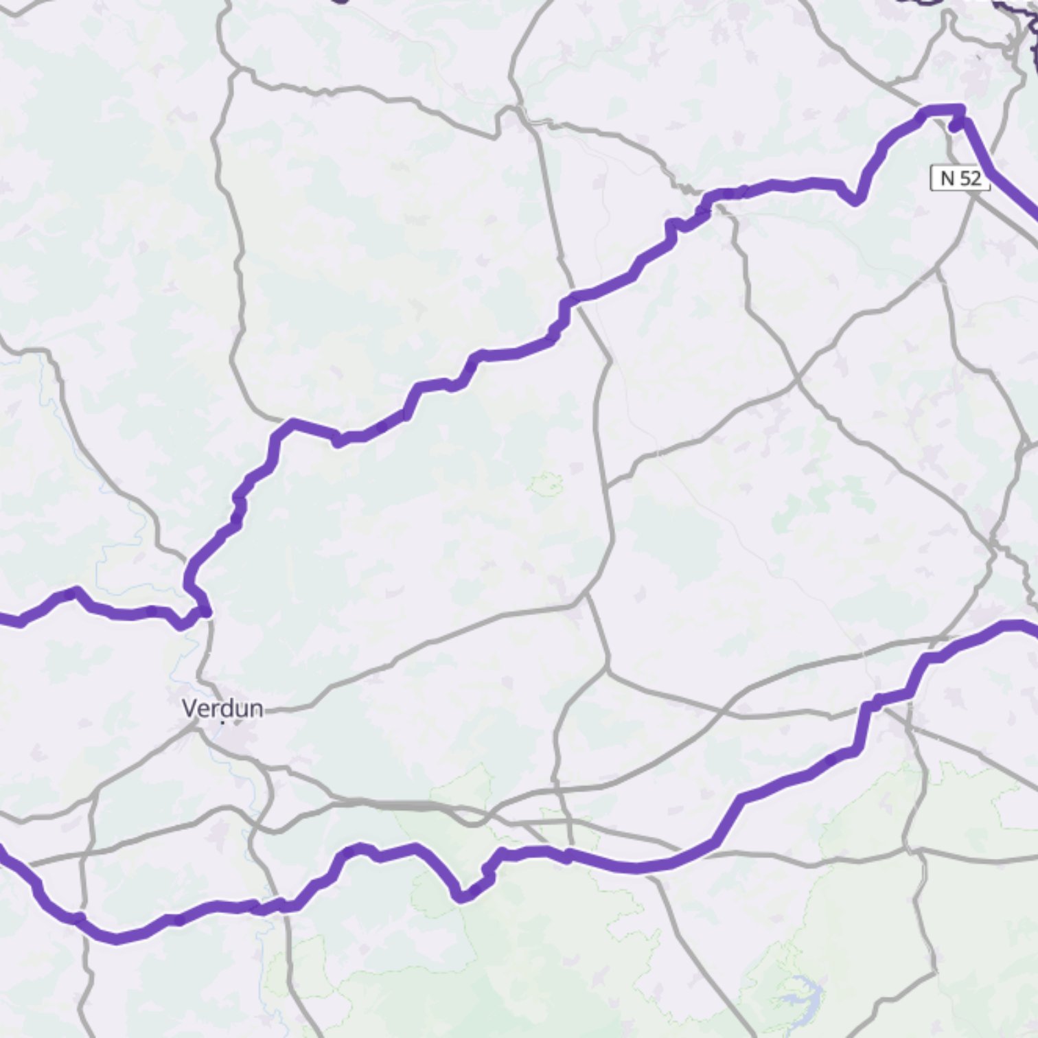 Map itinerary