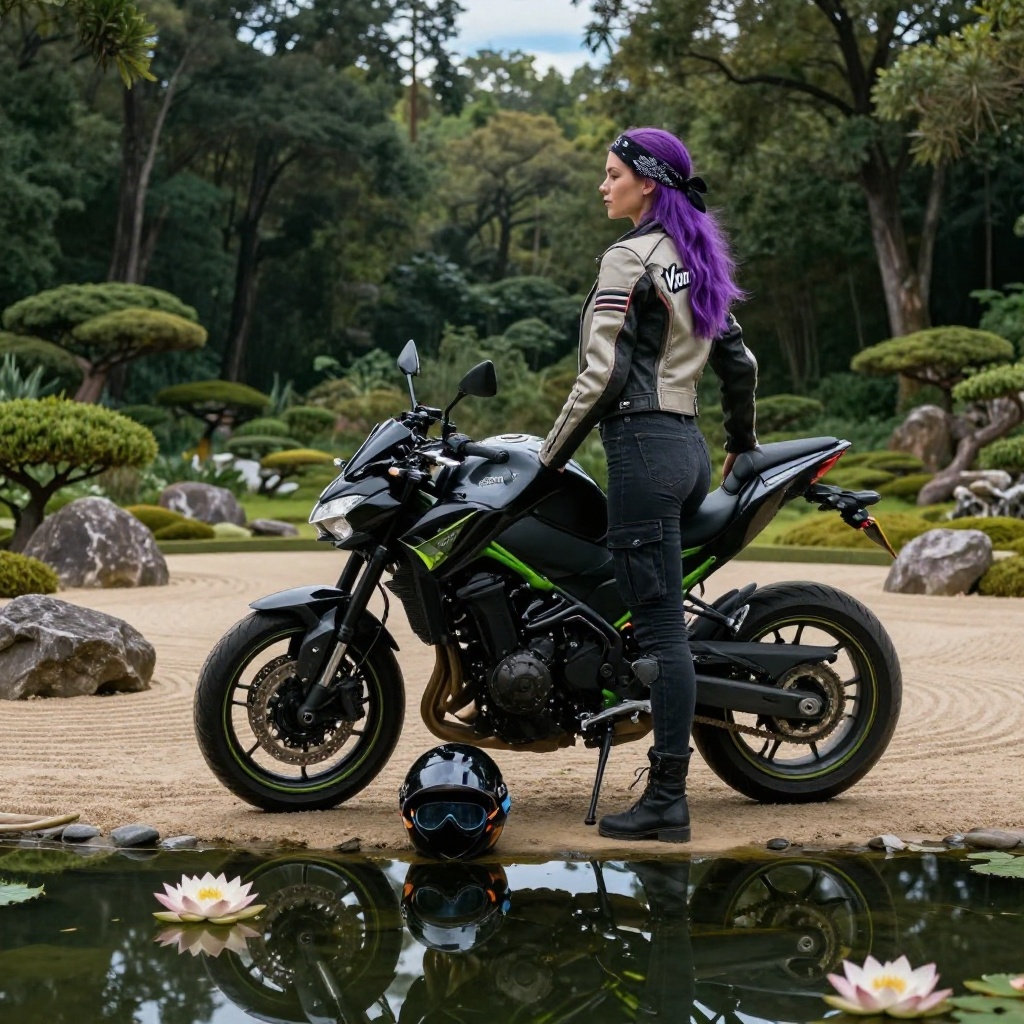 Chemin de Sérénité du Poitou à Moto