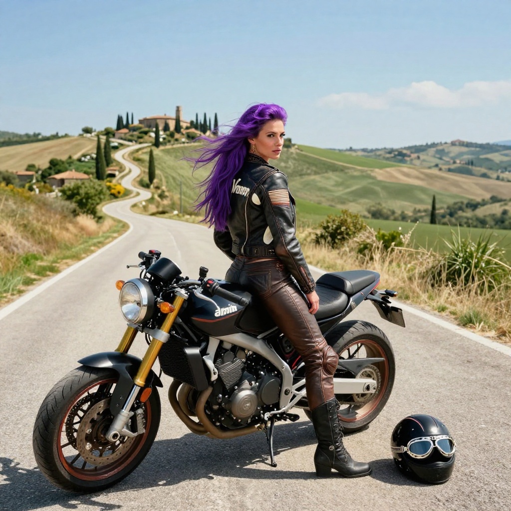 Woodstock Echoes on Tuscan Roads