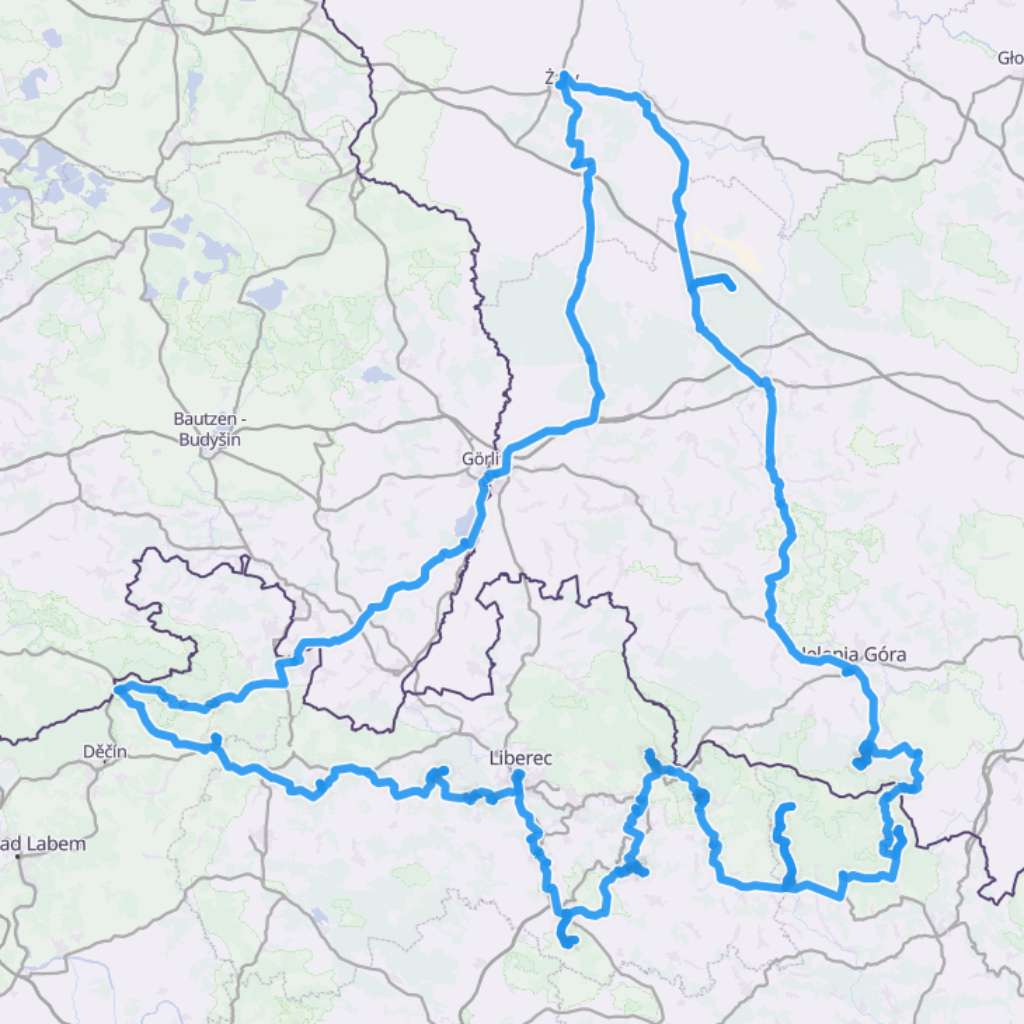 Map itinerary