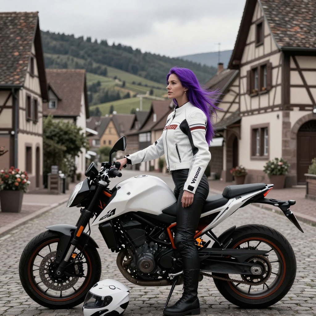 Villages Historiques d'Alsace à Moto