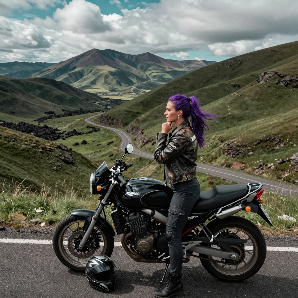 Boucle Volcanique du Cézallier à moto