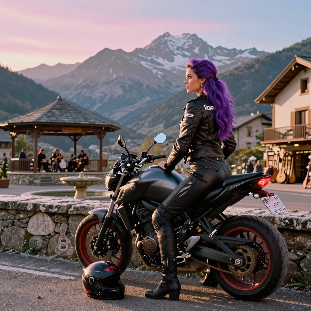 Harmonies Pyrénéennes à Moto