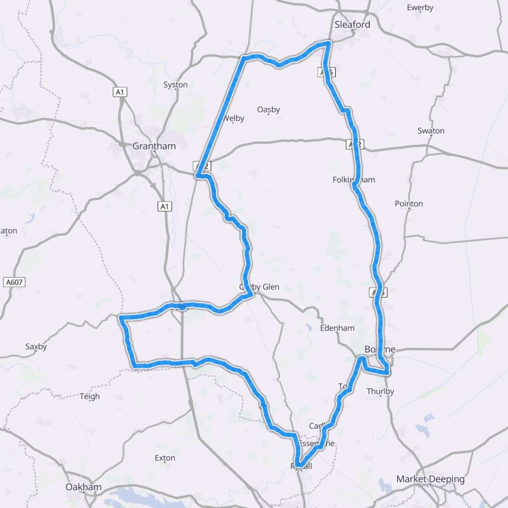 Map itinerary