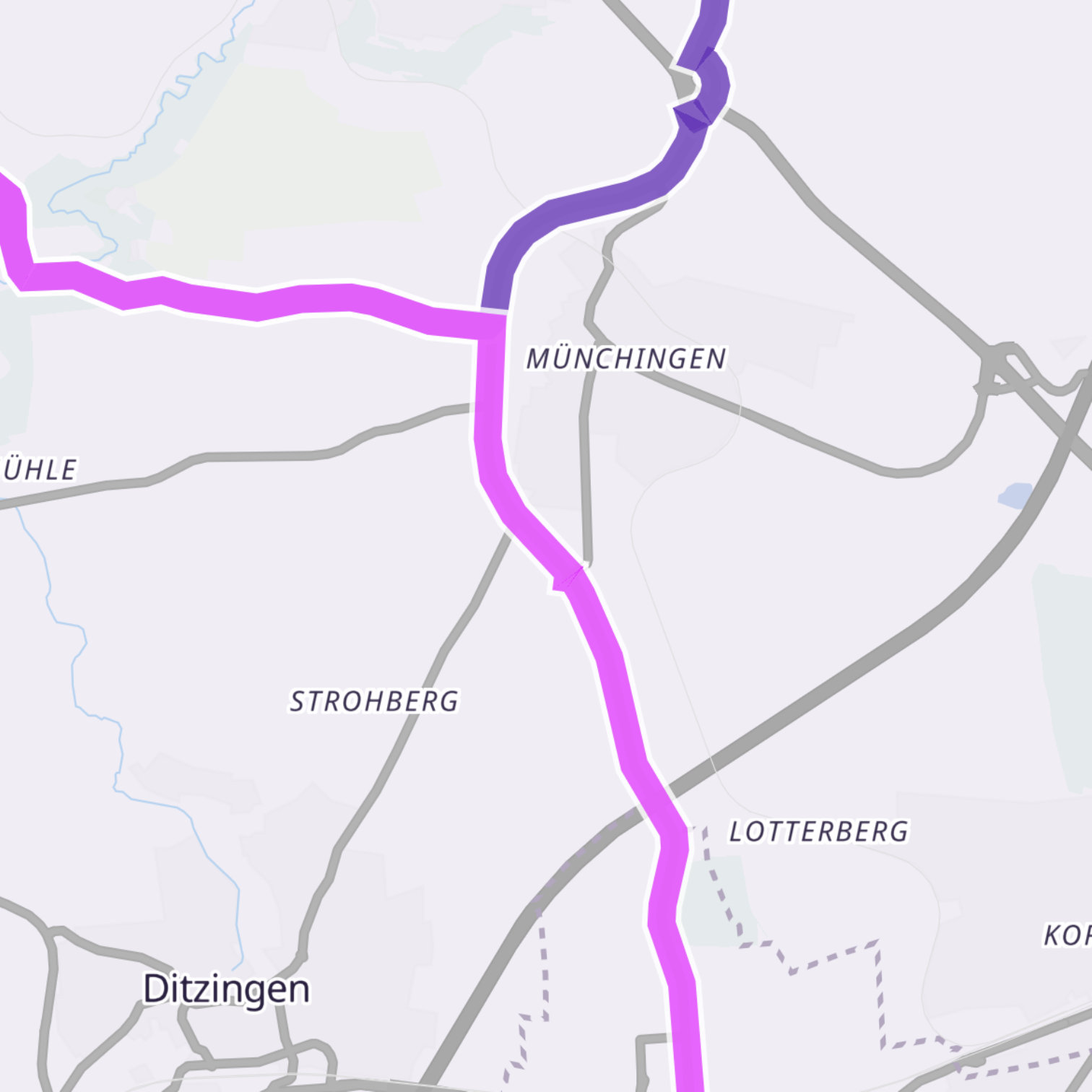 Map itinerary