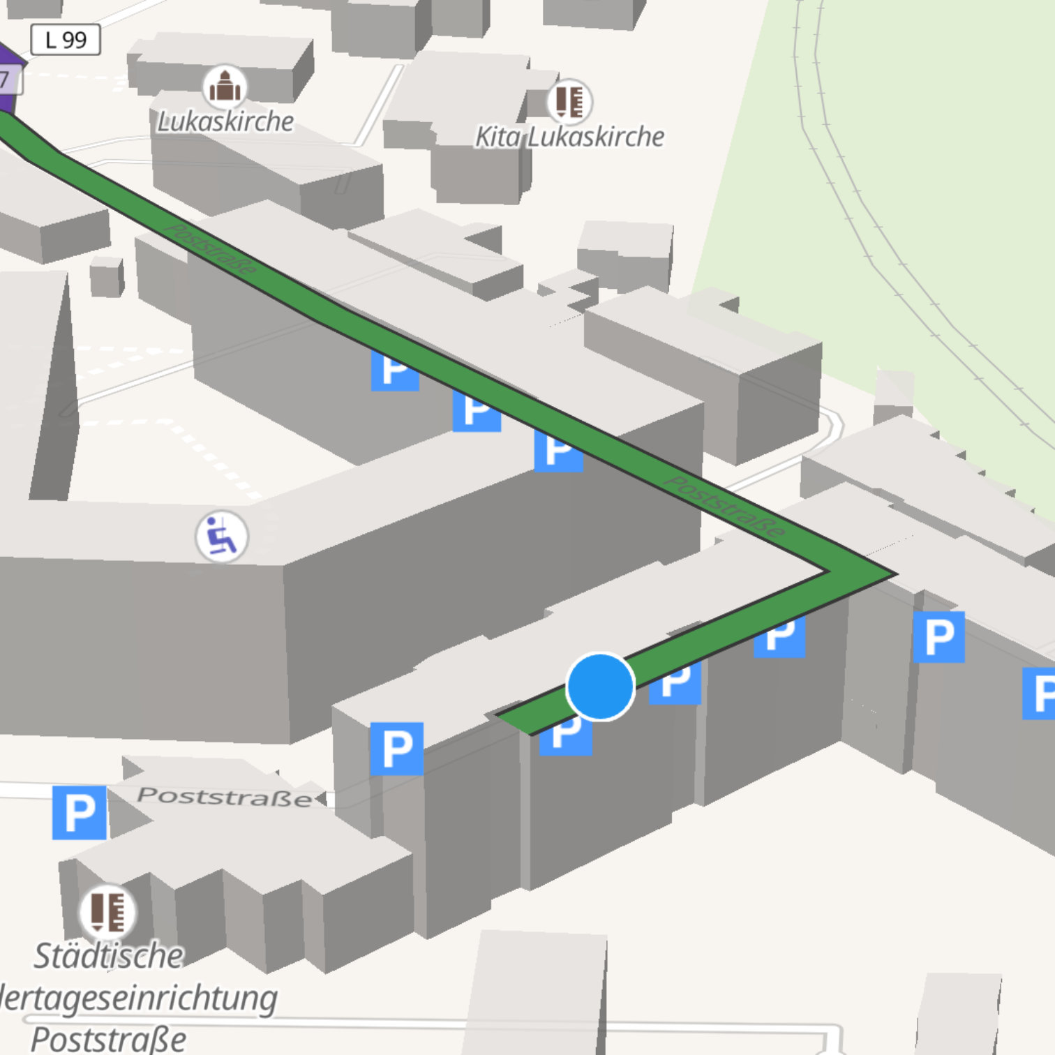 Map itinerary