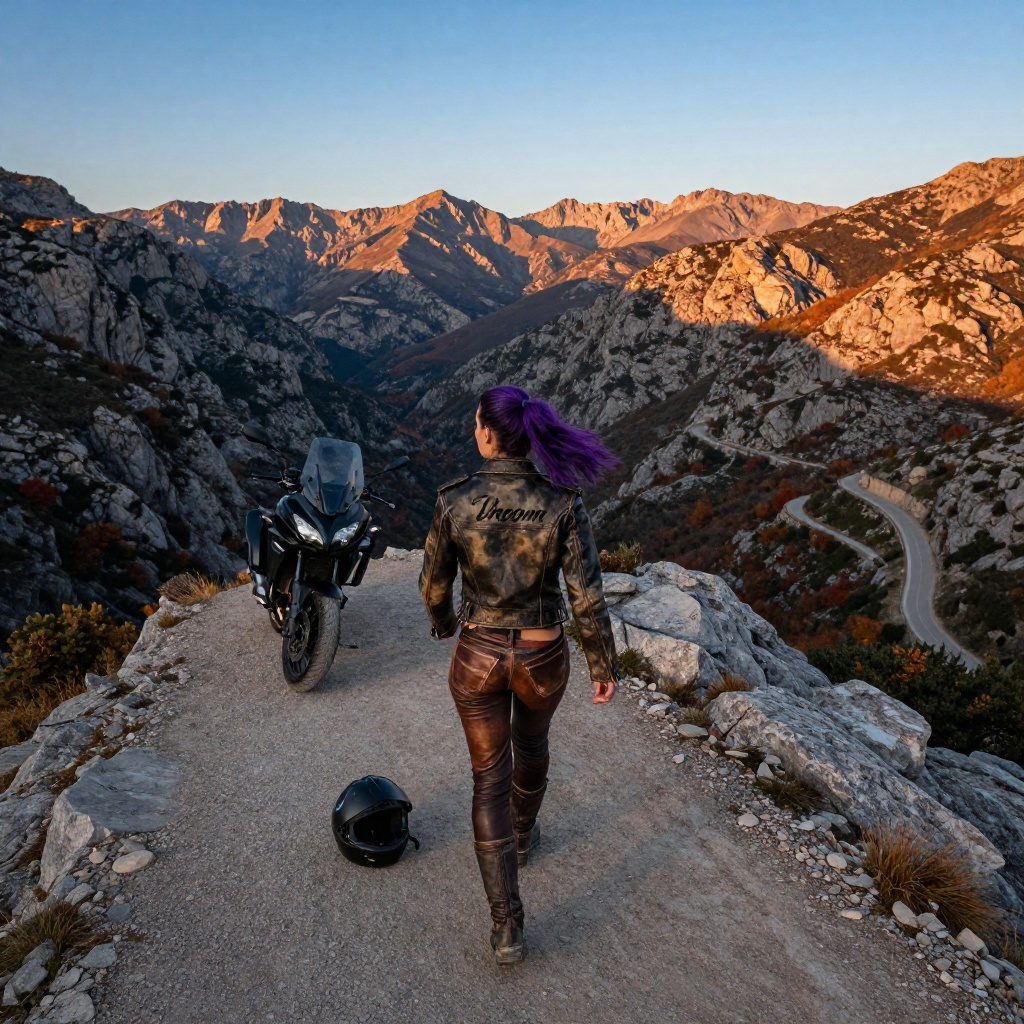 Les Crêtes Corses des Traileurs à Moto