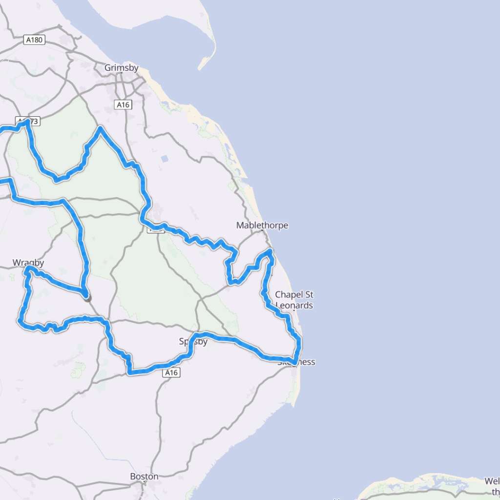 Map itinerary