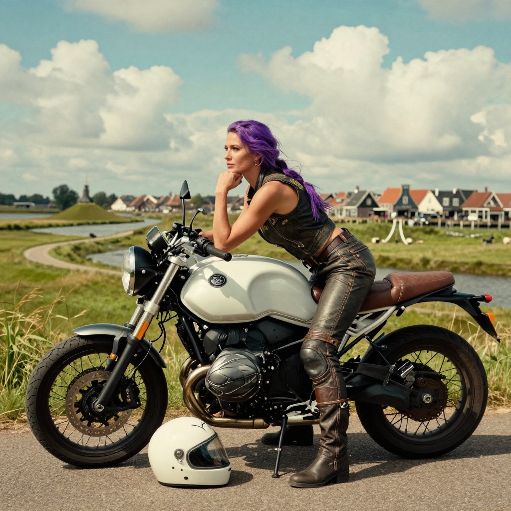 Corners of the Westfriese Omringdijk