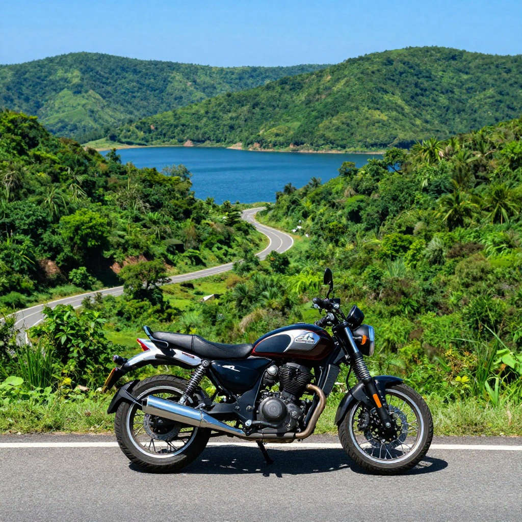 Canyon and Reservoir Rider's Run