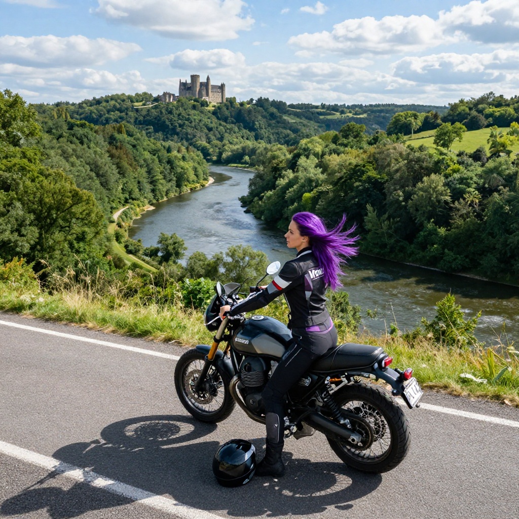 Les Boucles de la Seine à Moto