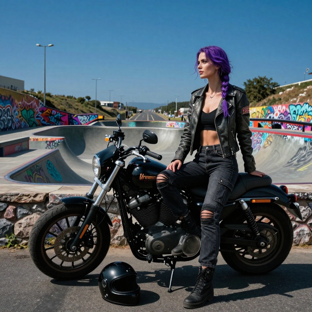 Les Skateparks du Centre-France à Moto