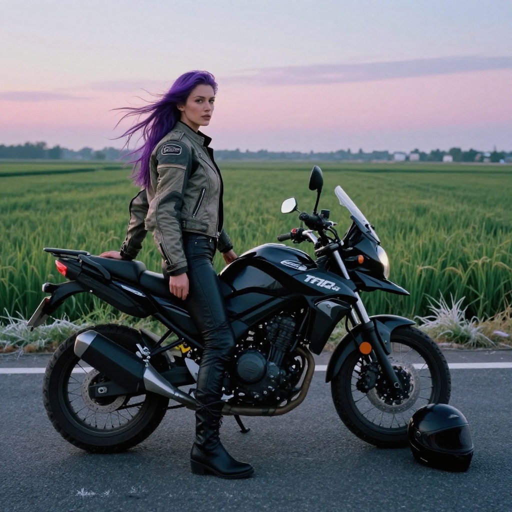 La Route des Rizières de Camargue à Moto