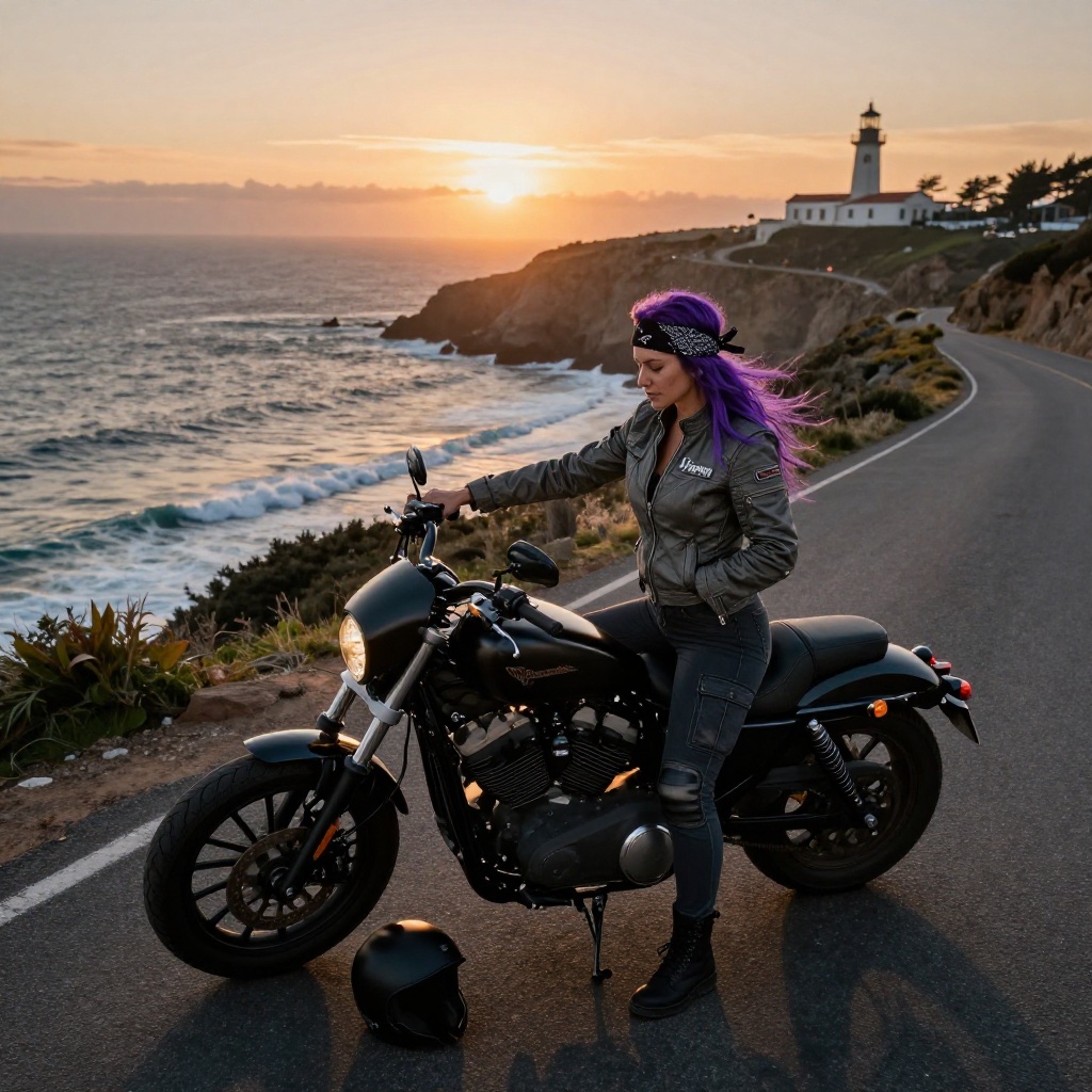 Côtes Romantiques au Coucher de Soleil en Bretagne