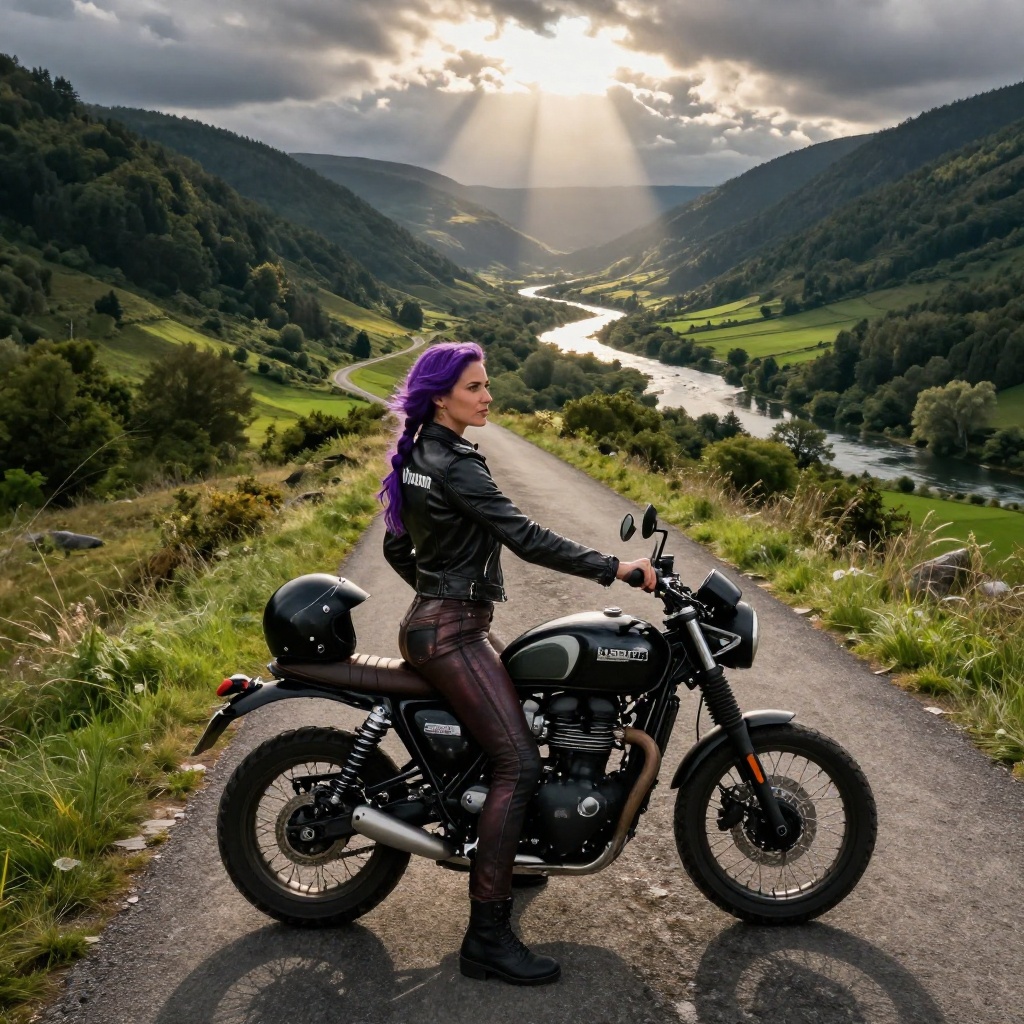 Ausfahrt in die Natur bei Schwabach