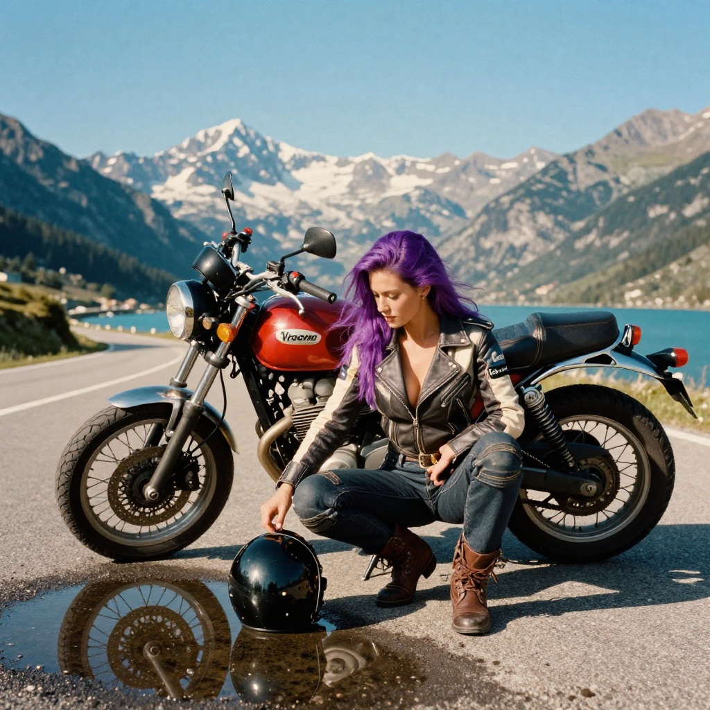 Cols et Lacs Alpins Épiques à Moto