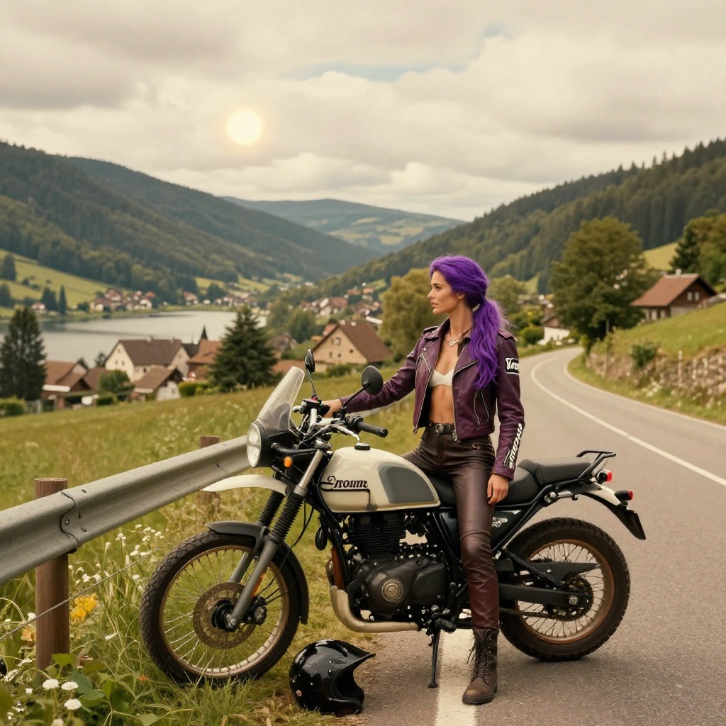 Cols et Villages des Vosges et d'Alsace à Moto