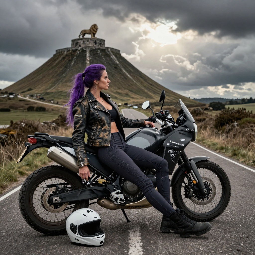 Découverte Historique de Waterloo à Moto