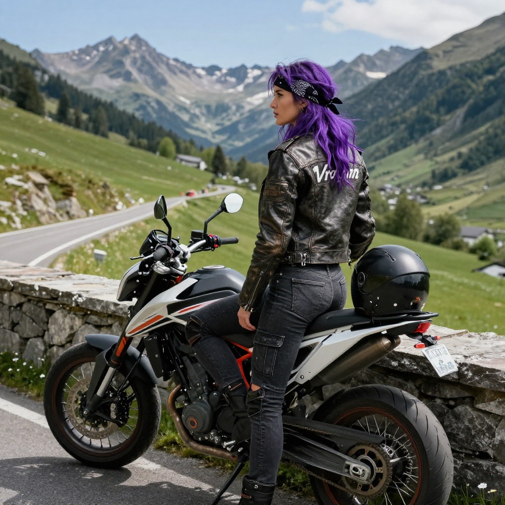 Kurvenfahrt zum Hulftegg Pass