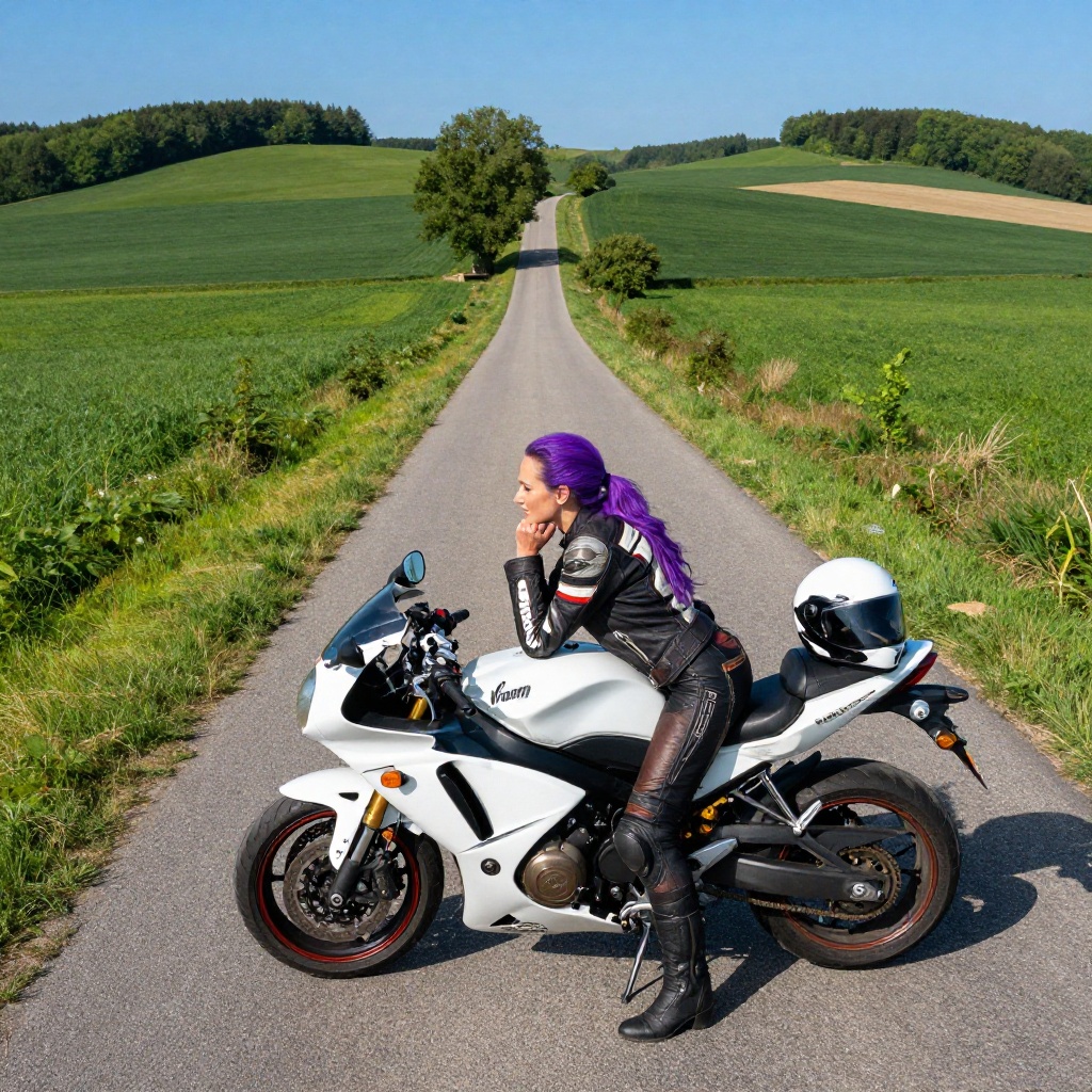 Hessisch-Thüringische Roller-Idylle
