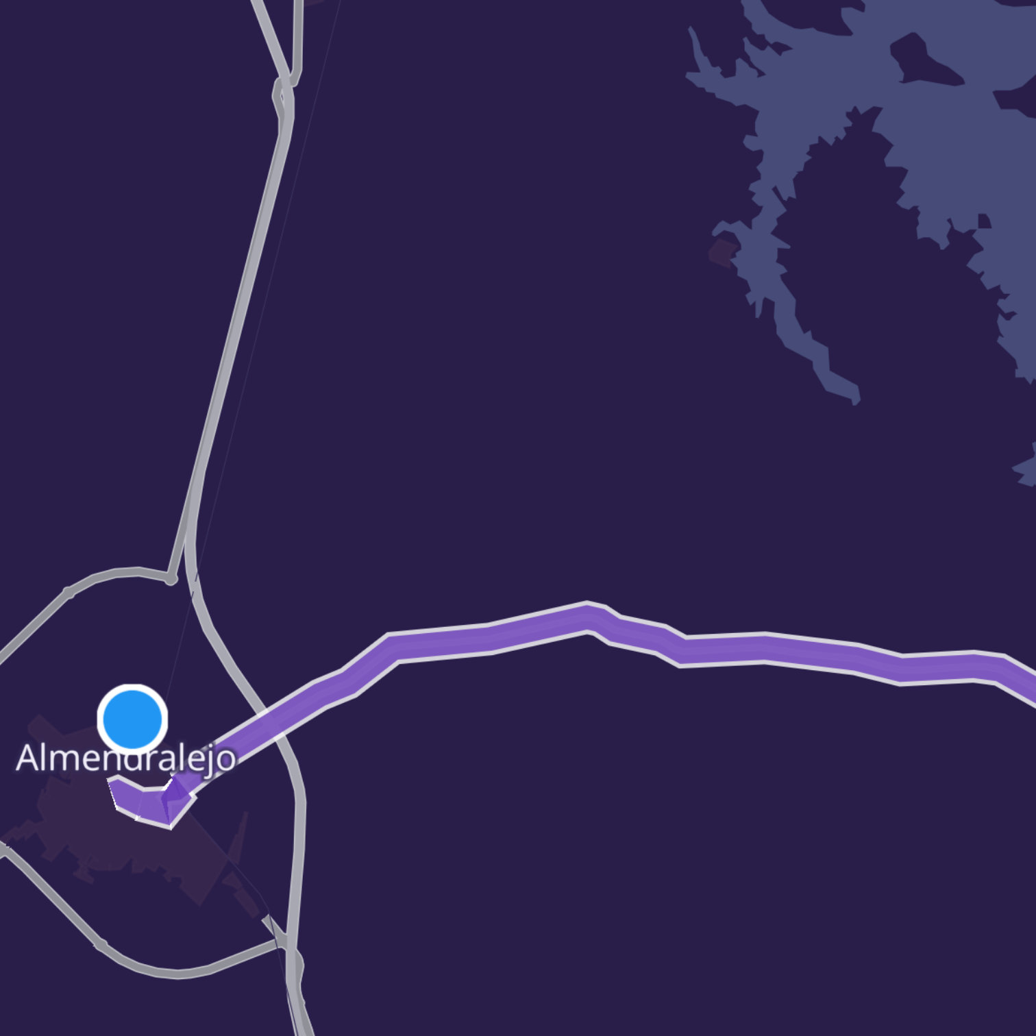 Map itinerary