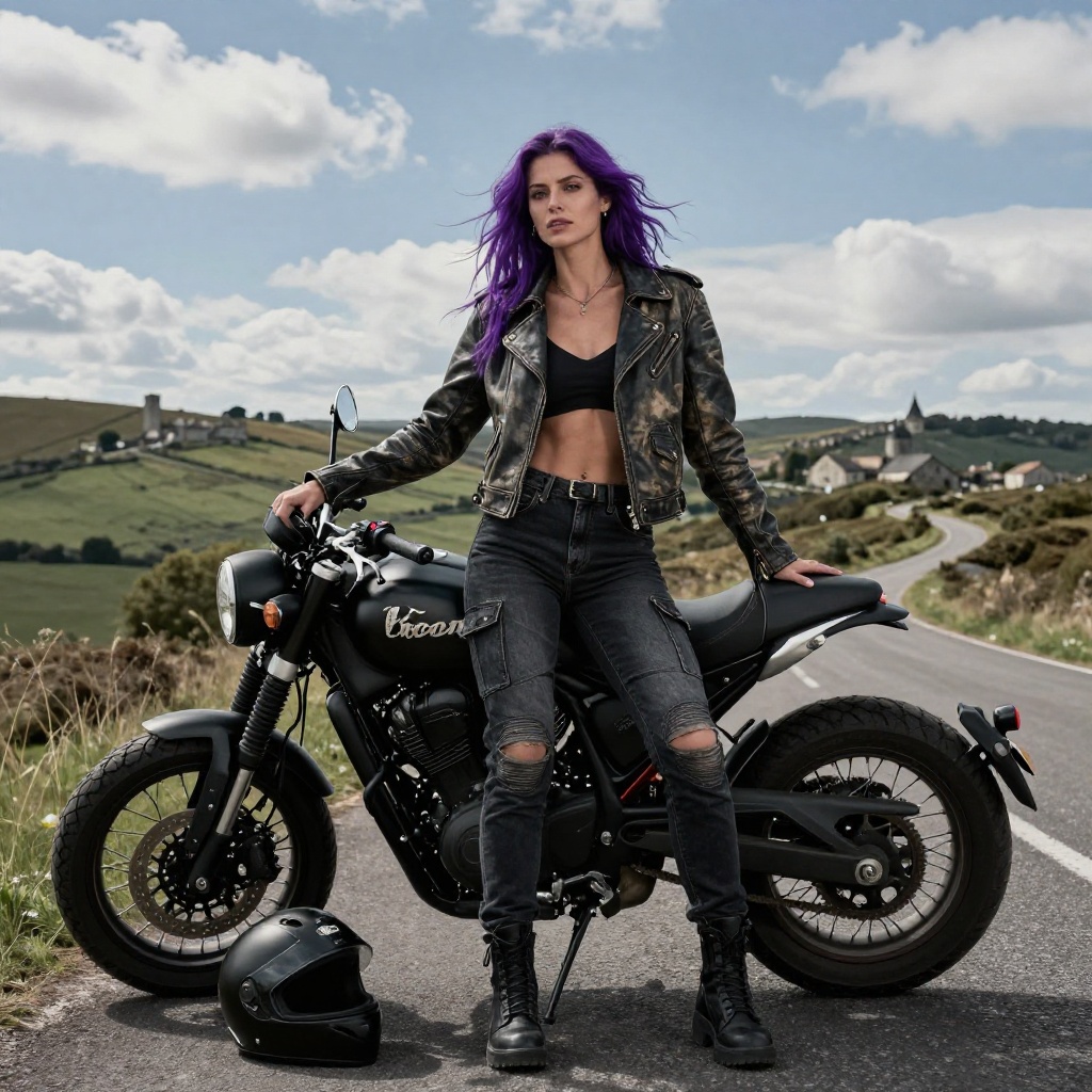 Vexin et Boucles de Seine à moto