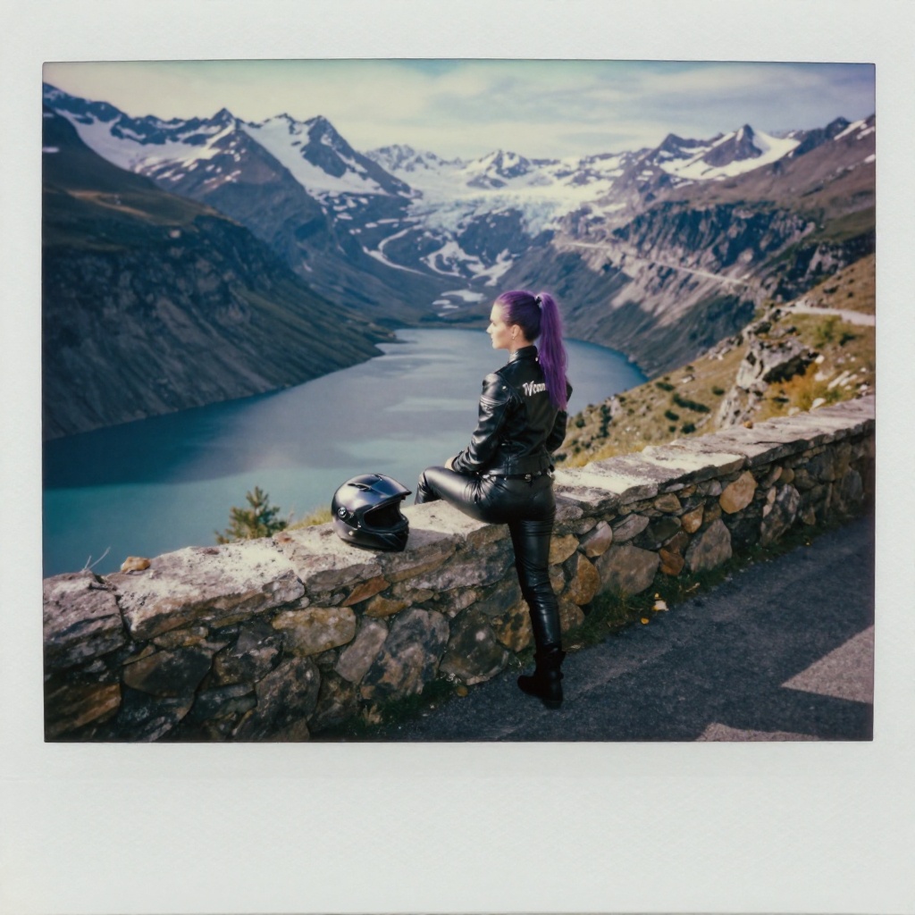 Sur les Traces des Glaciers Alpins à Moto