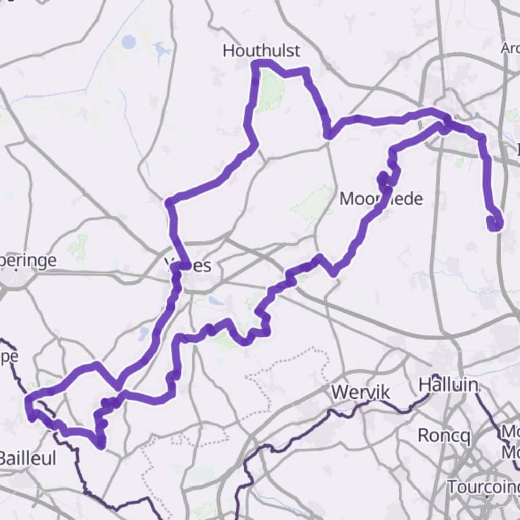 Map itinerary