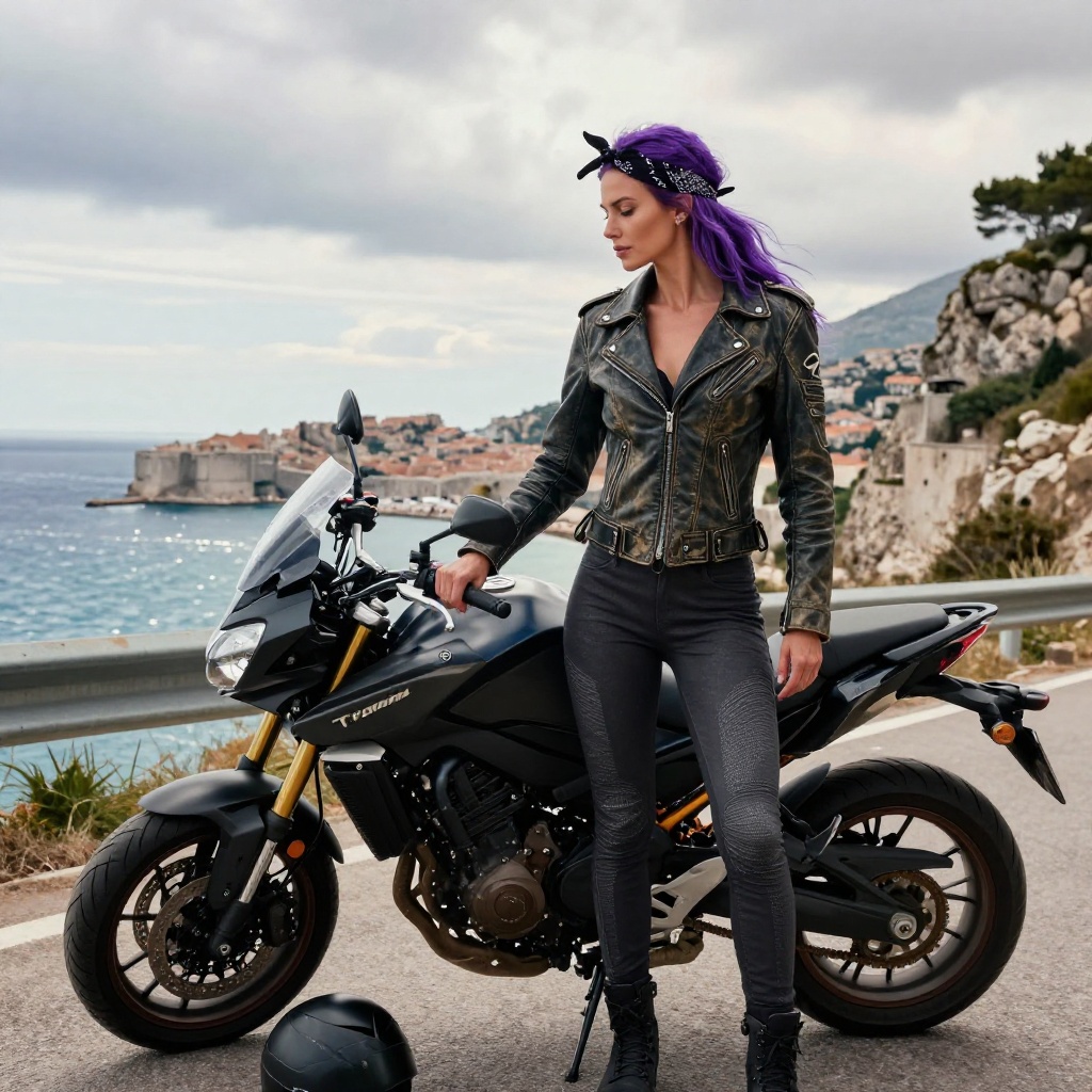 Perles de l'Adriatique à Moto