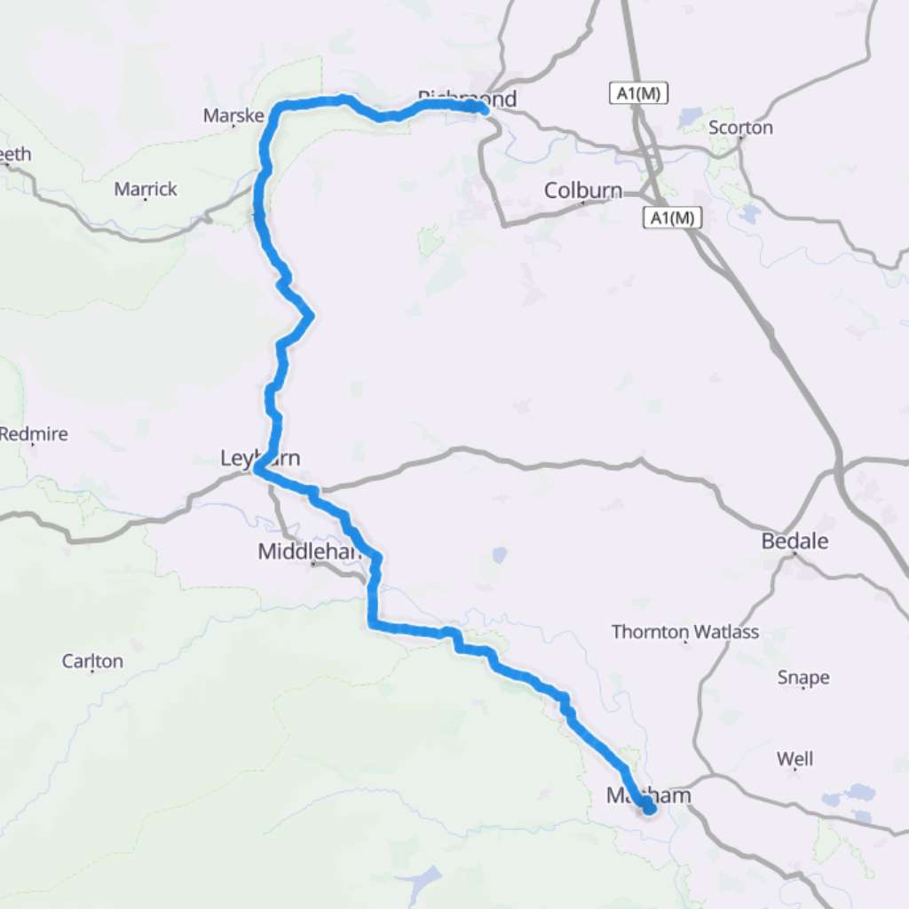 Map itinerary