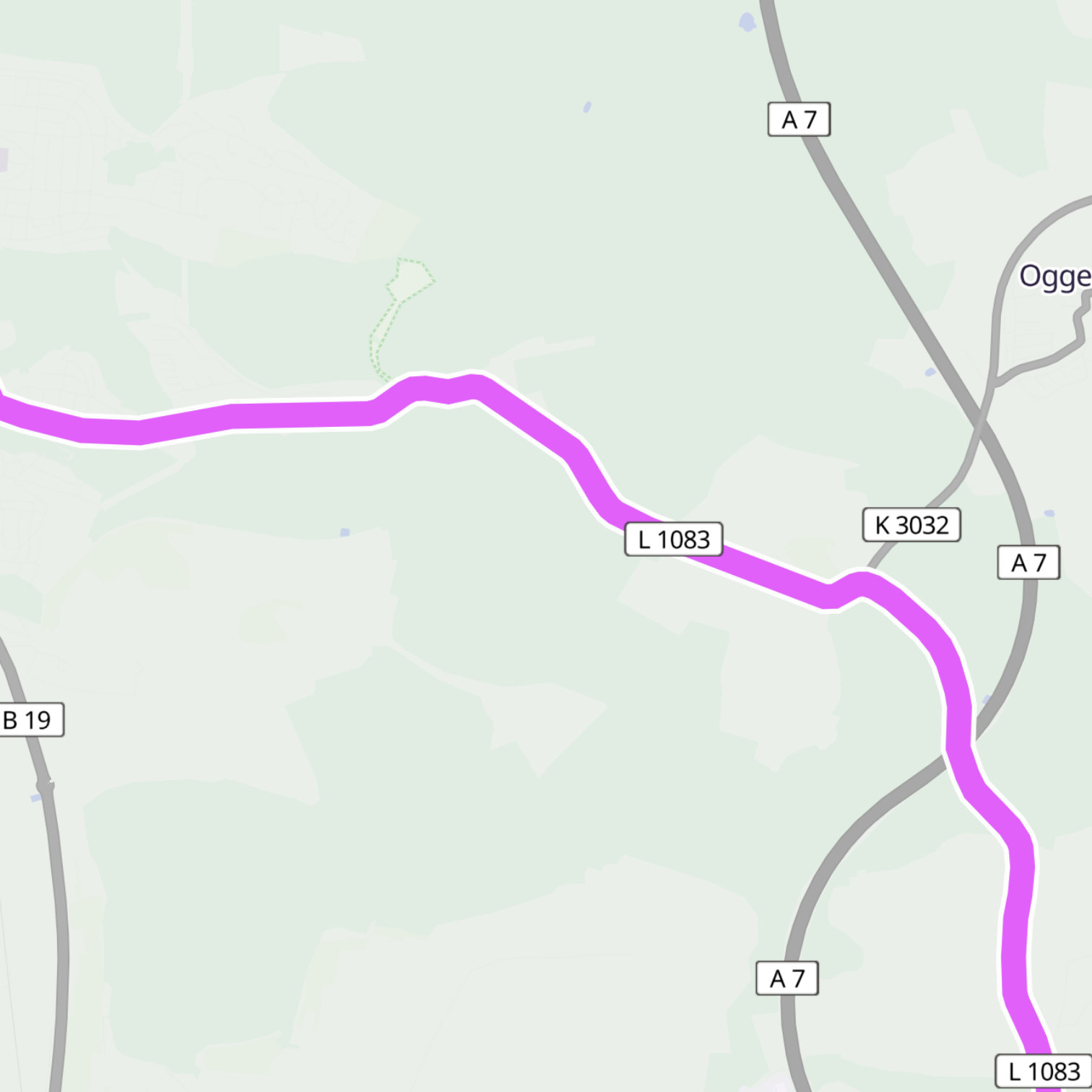 Map itinerary