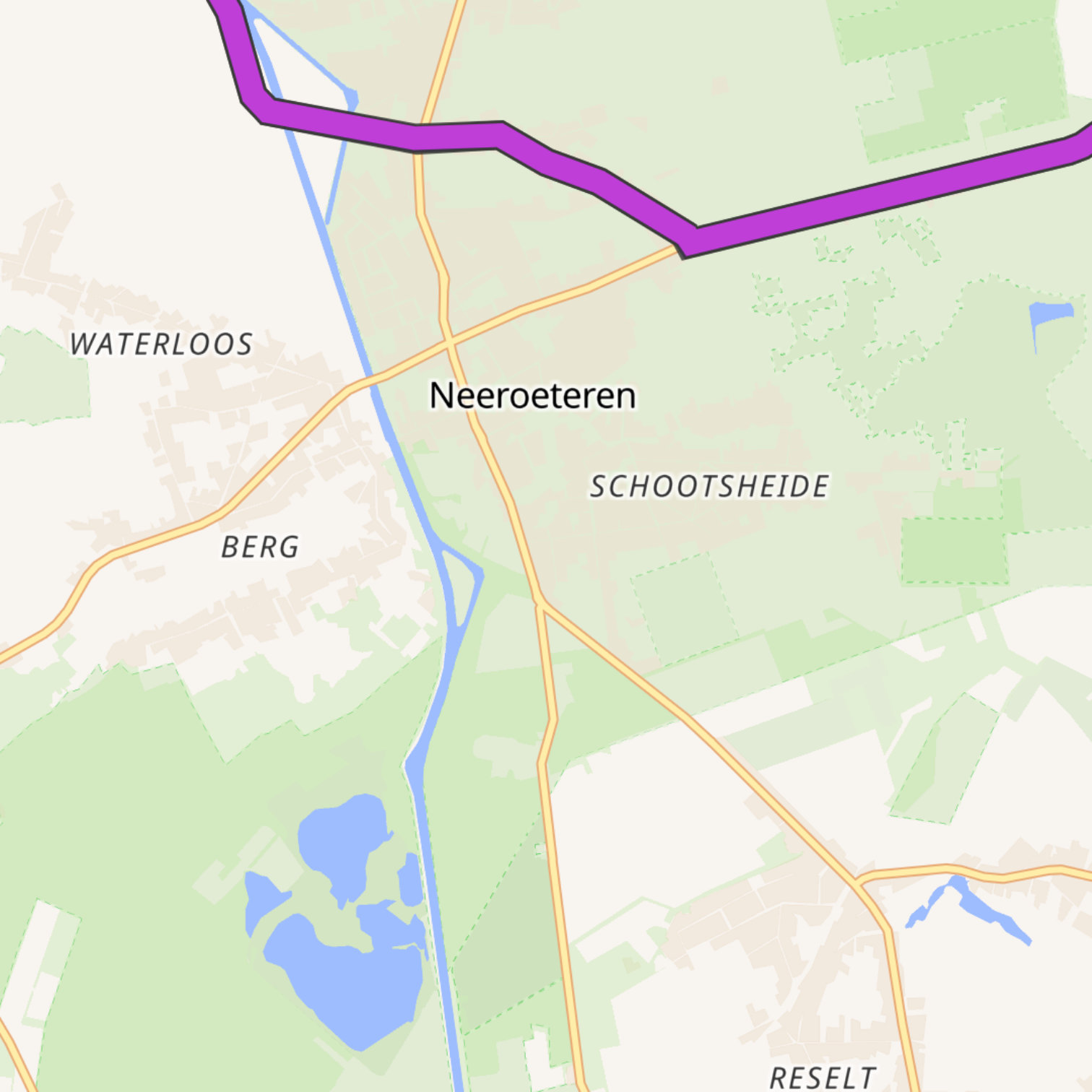 Map itinerary