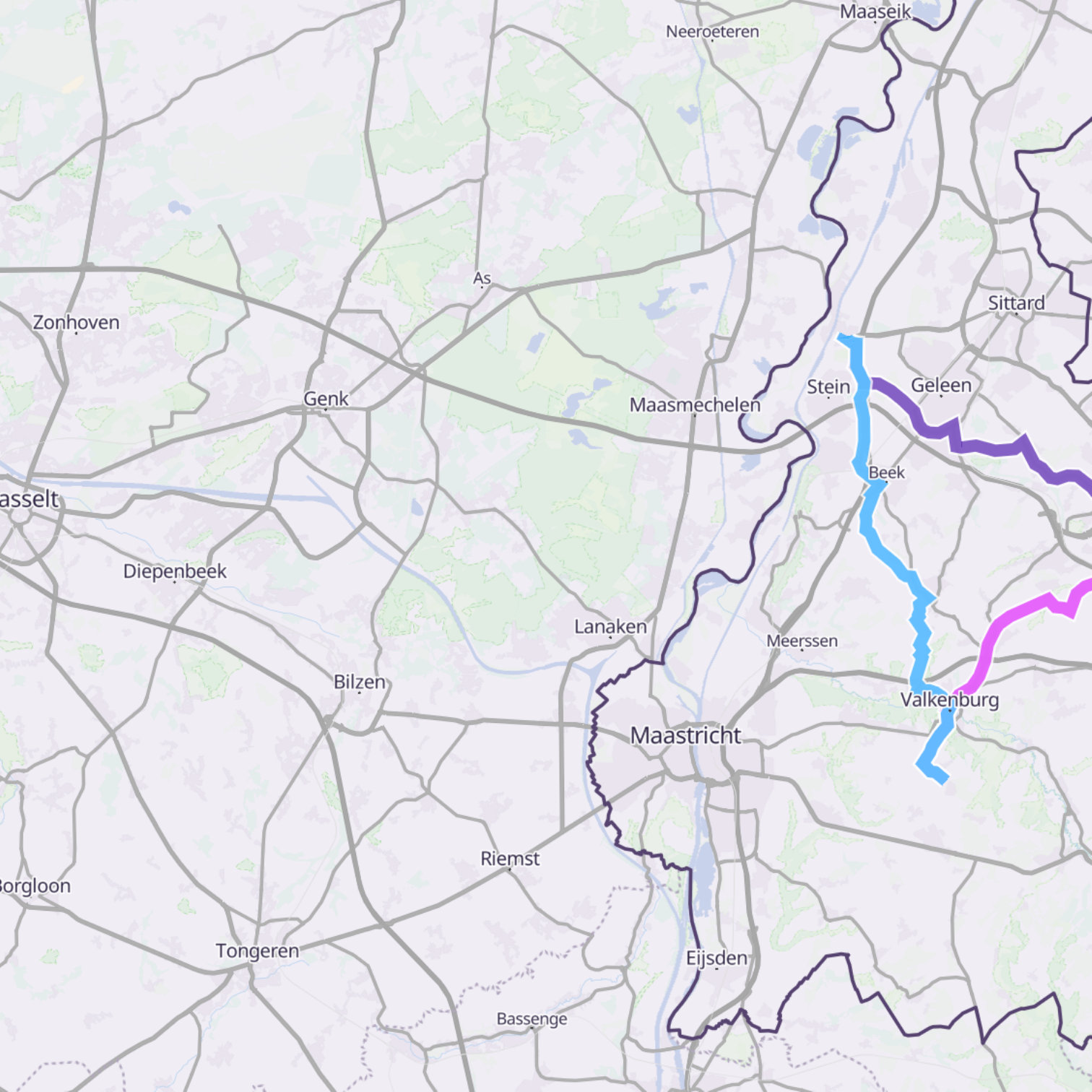 Map itinerary