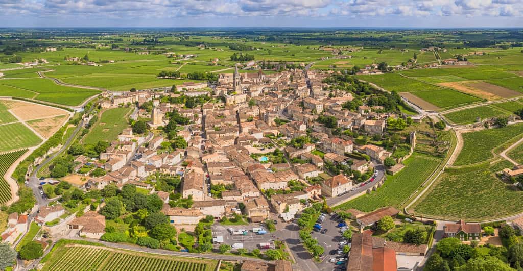 Saint Emilion depuis Lauzun