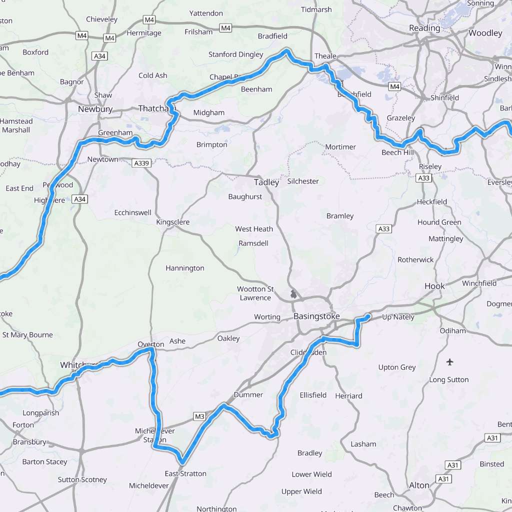 Map itinerary