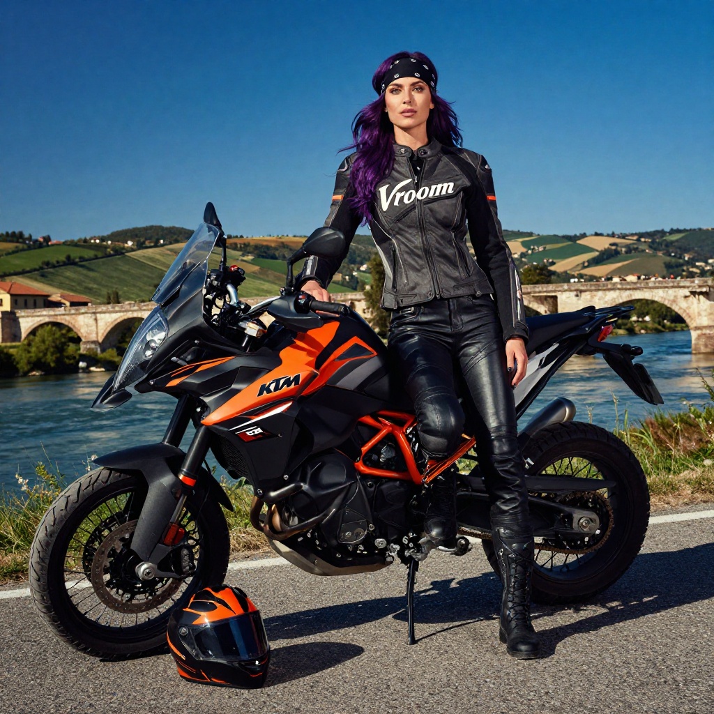 Visconti Bridge & Adda River Loop