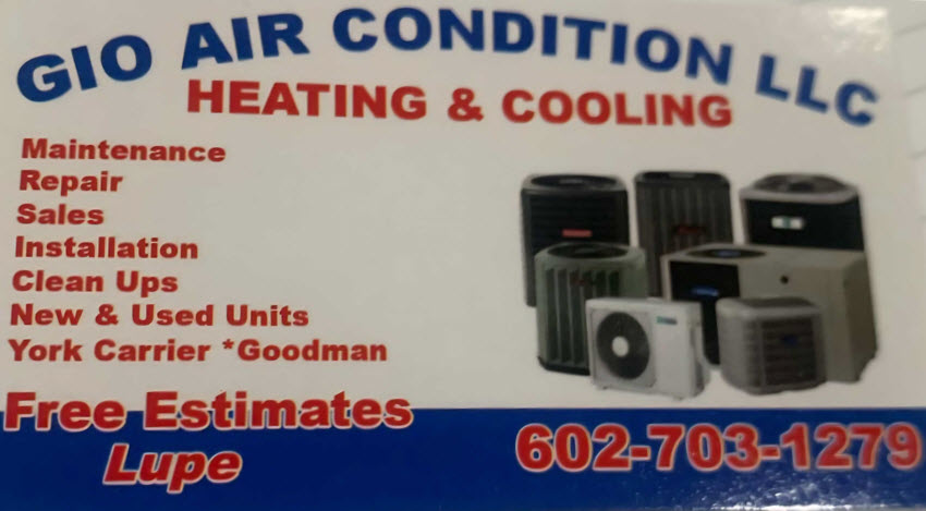 Gio Air Conditioning LLC