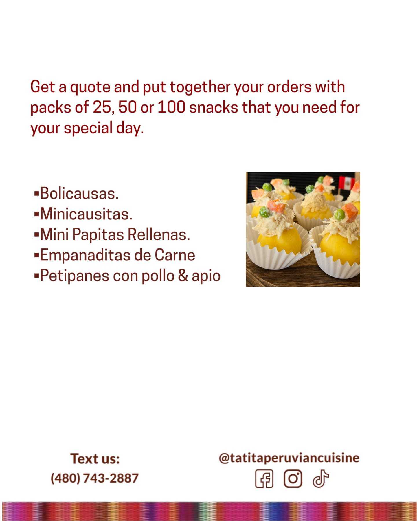Tatita Peruvian Cuisine